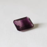  Fluorite | Octagon Cut | Bi-Color Purple | 13.8x9.8mm 7.5ct 