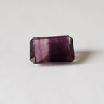  Fluorite | Octagon Cut | Bi-Color Purple | 13.8x9.8mm 7.5ct 1
