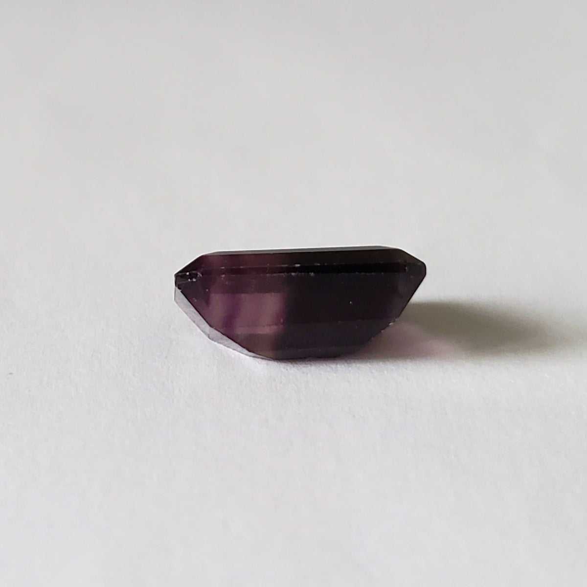  Fluorite | Octagon Cut | Bi-Color Purple | 13.8x9.8mm 7.5ct 2