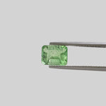  Fluorite | Octagon Cut | Fluorescent Green | 8x6mm 2.2ct 