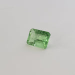 Fluorite | Octagon Cut | Fluorescent Green | 8x6mm 2.2ct 1