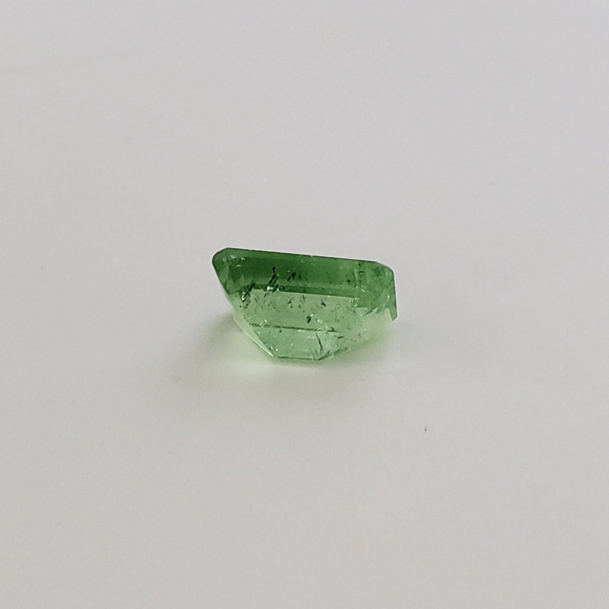  Fluorite | Octagon Cut | Fluorescent Green | 8x6mm 2.2ct 4