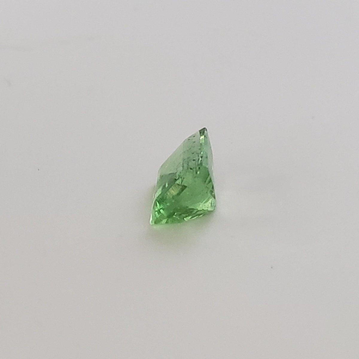  Fluorite | Octagon Cut | Fluorescent Green | 8x6mm 2.2ct 5