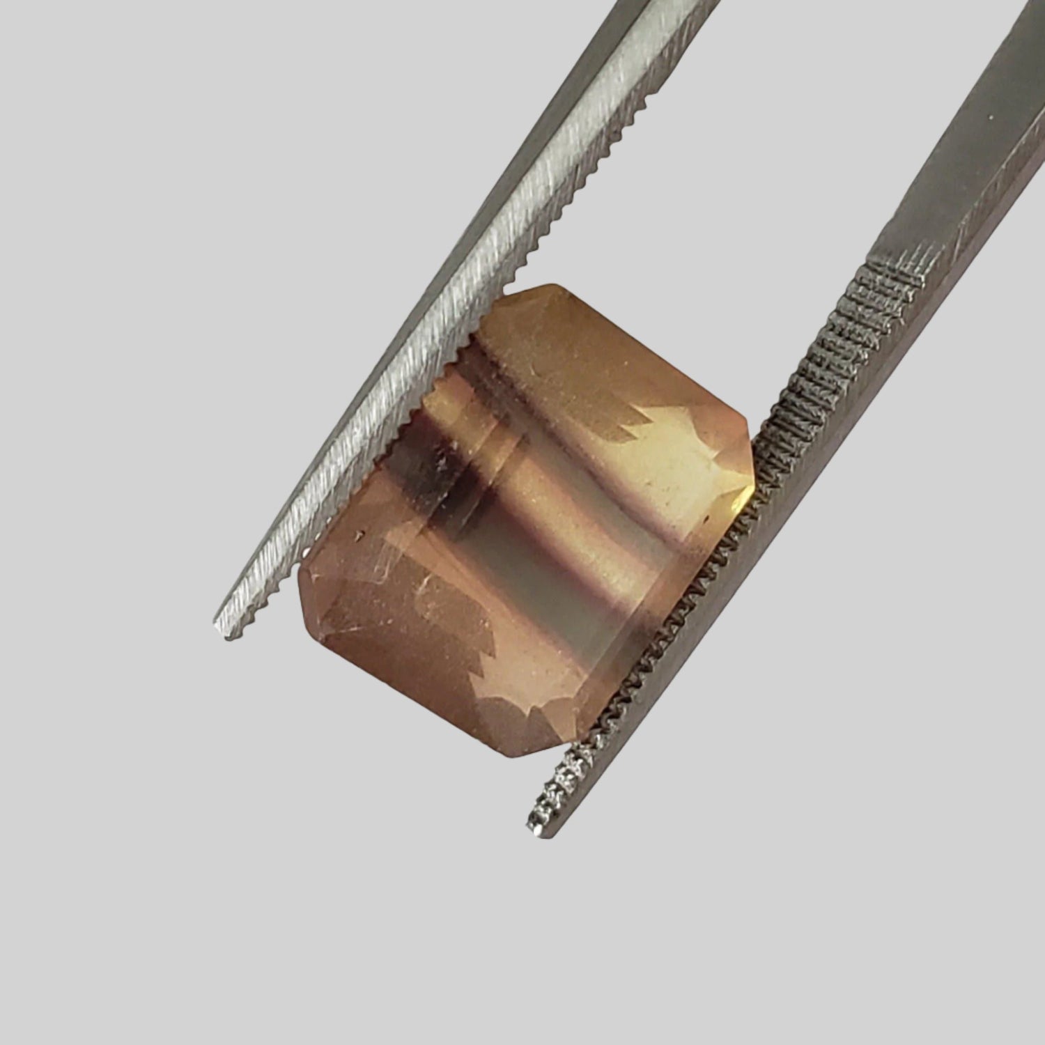  Fluorite | Octagon Cut | Party Color | 12x10mm 6.82ct 1