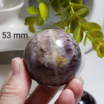  Purple Fluorite Sphere | Eyeball Sphere | 51/53/58 mm | 230-327g  | China 6