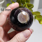  Purple Fluorite Sphere | Eyeball Sphere | 51/53/58 mm | 230-327g  | China 8