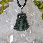  Fossilized Quartz Pendant | Black | 925 Sterling Silver | Brazil 3