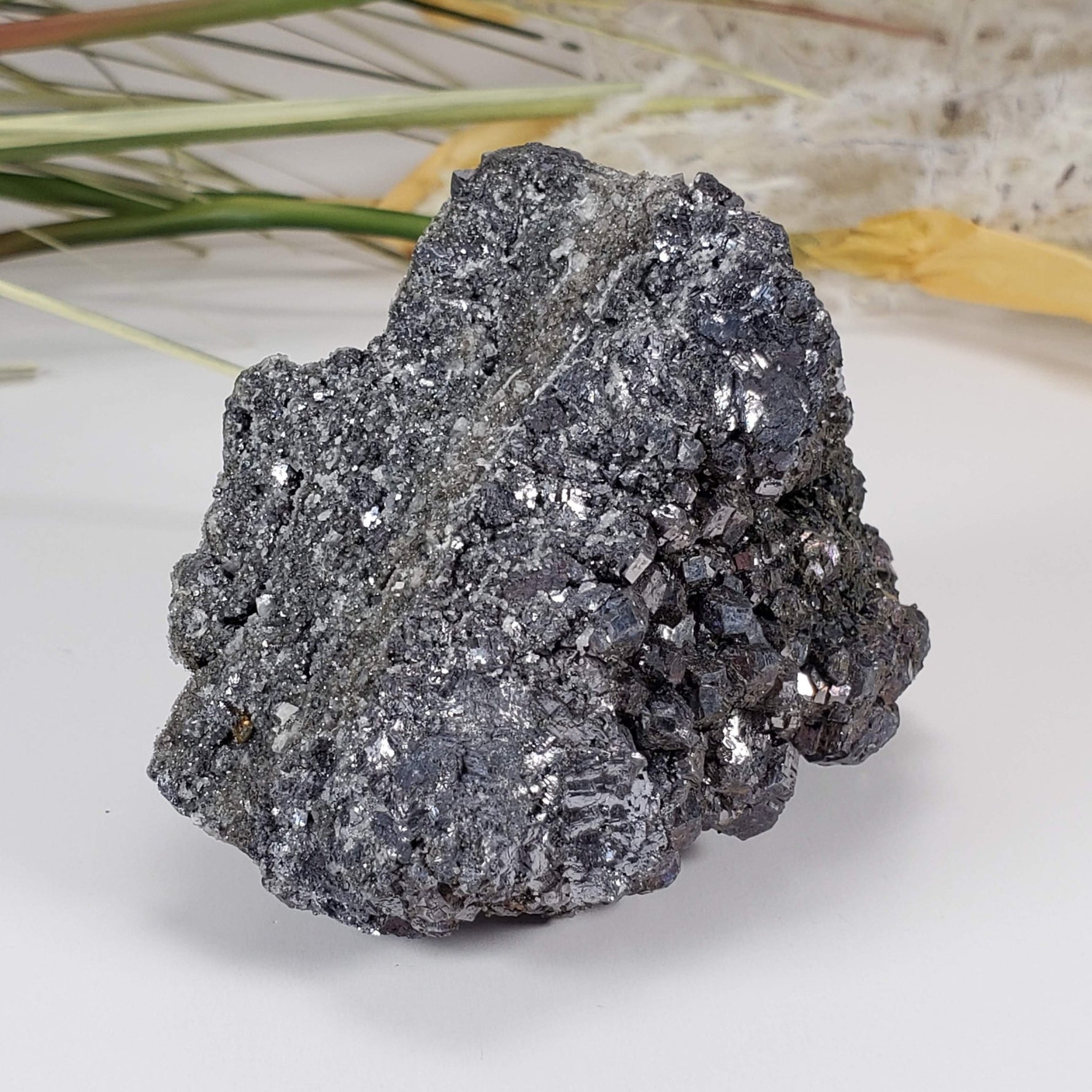  Galena Crystal Cluster | Octahedron Shape | 459.1 grams | Illinois 2