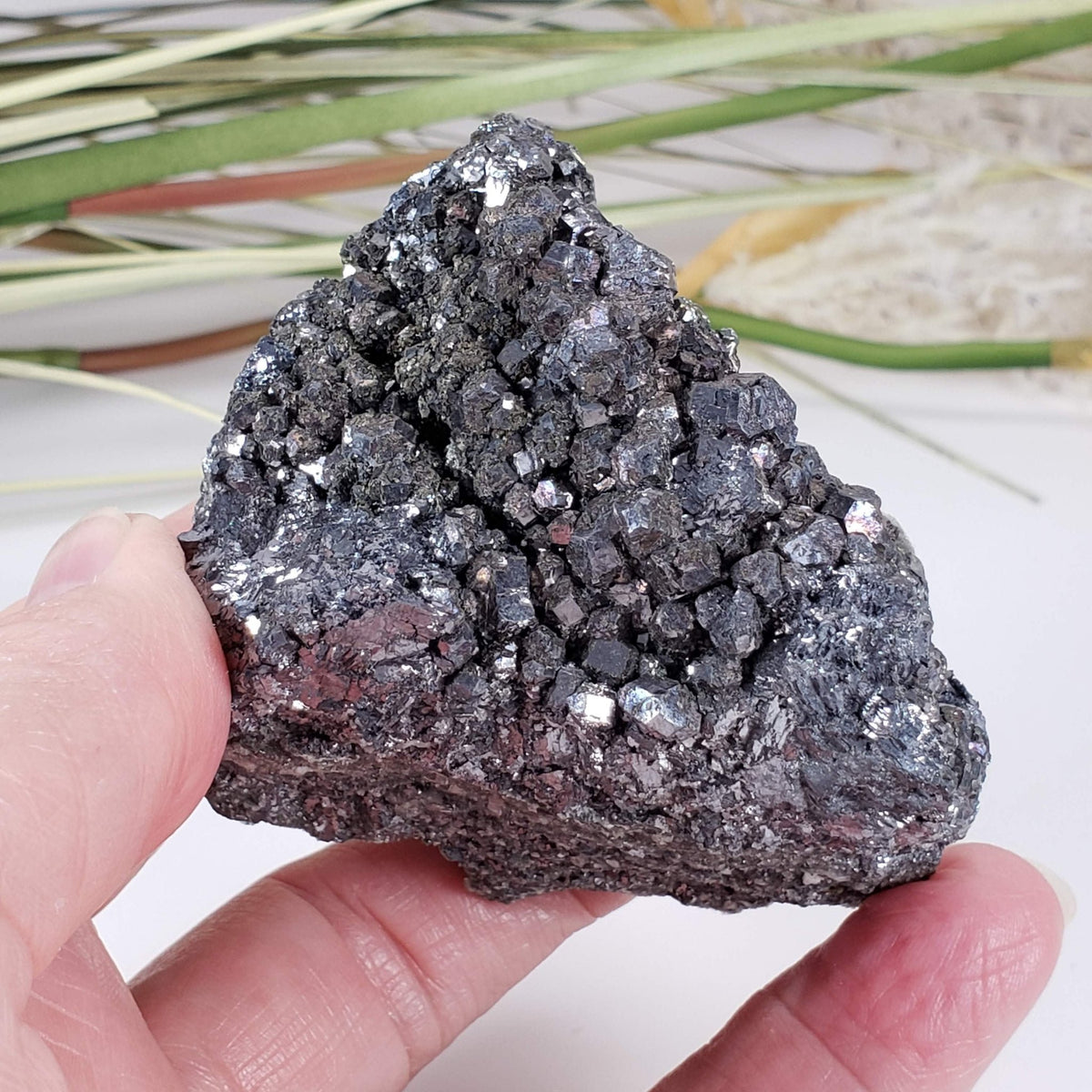  Galena Crystal Cluster | Octahedron Shape | 459.1 grams | Illinois 5