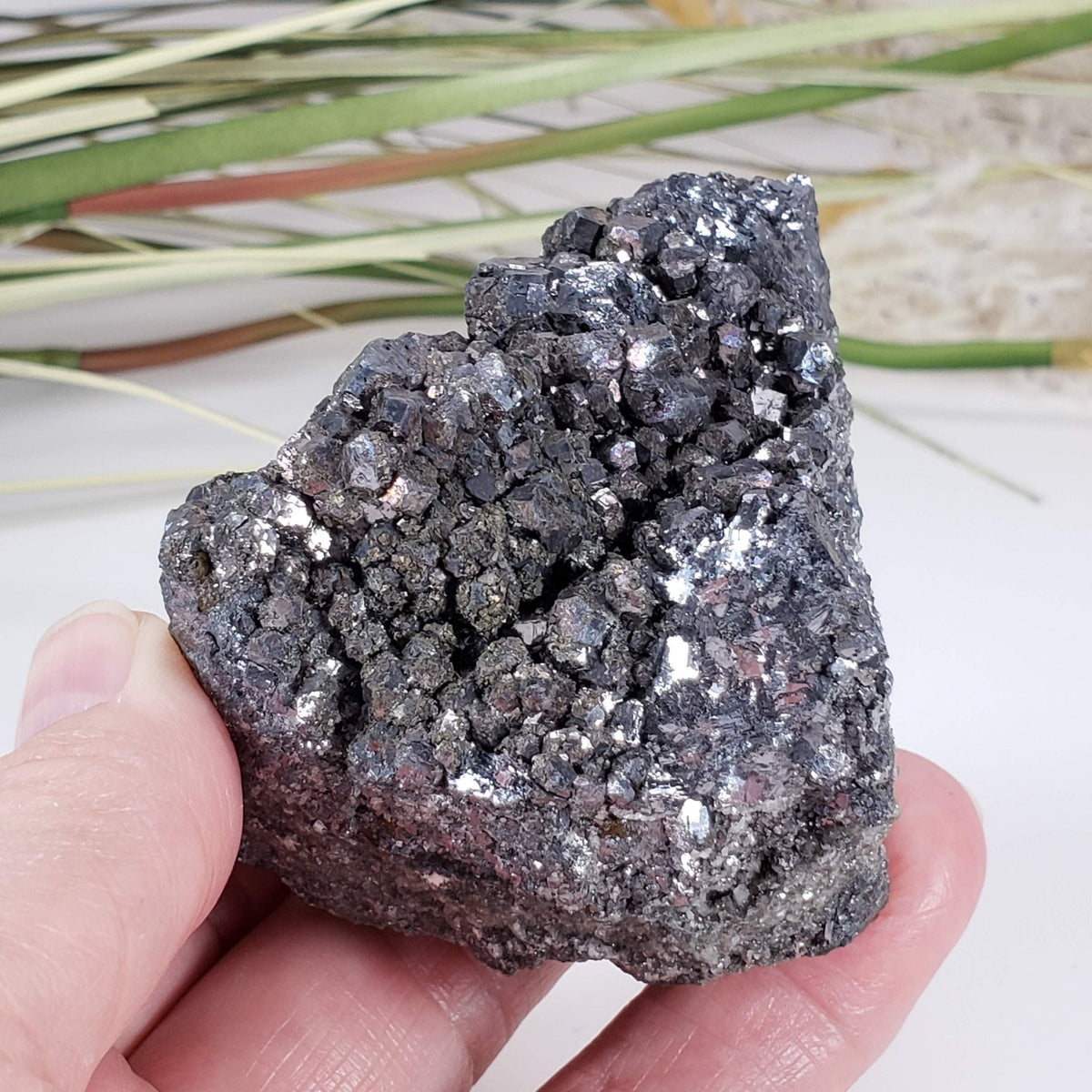  Galena Crystal Cluster | Octahedron Shape | 459.1 grams | Illinois 6