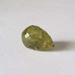  Garnet | Briolette | Spring Green | 17.9x11.6mm 19.39ct 2