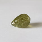  Garnet | Briolette | Spring Green | 17.9x11.6mm 19.39ct 4