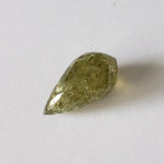  Garnet | Briolette | Spring Green | 17x10mm 14.25ct 3