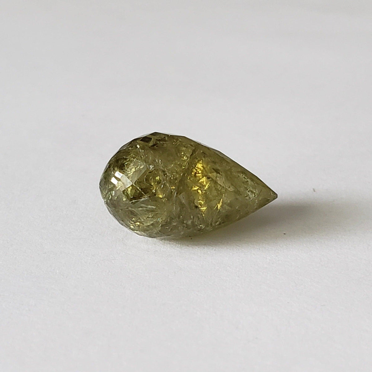  Garnet | Briolette | Spring Green | 18.6x10.9mm 16.70ct 2