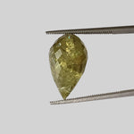  Garnet | Briolette | Spring Green | 18.6x10.9mm 16.70ct 1