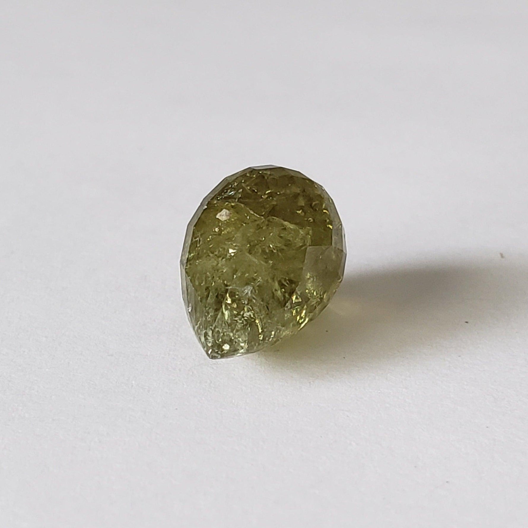  Garnet | Briolette | Spring Green | 18.6x10.9mm 16.70ct 4