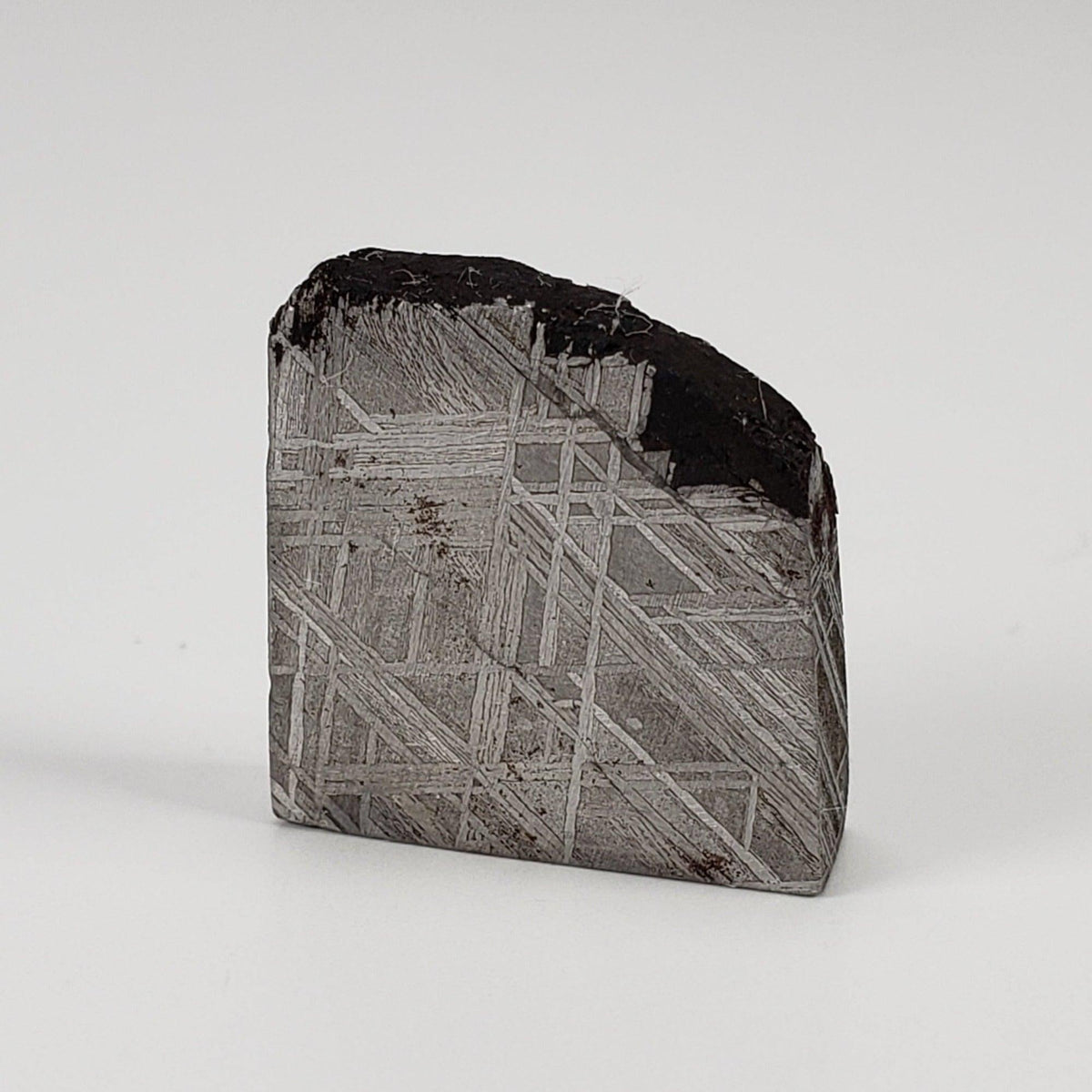  Gibeon Meteorite | 12.47 Grams | Etched Part Slice | Iron IVA | Namibia | SO24 3