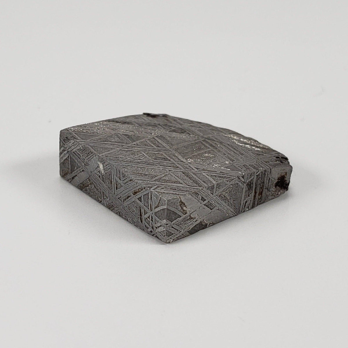  Gibeon Meteorite | 12.47 Grams | Etched Part Slice | Iron IVA | Namibia | SO24 4