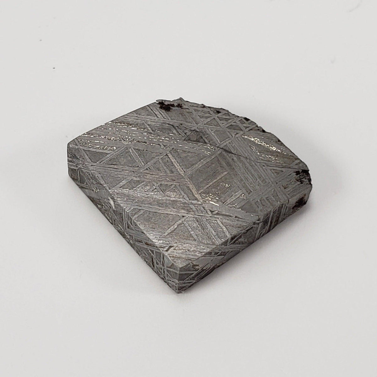  Gibeon Meteorite | 12.47 Grams | Etched Part Slice | Iron IVA | Namibia | SO24 6