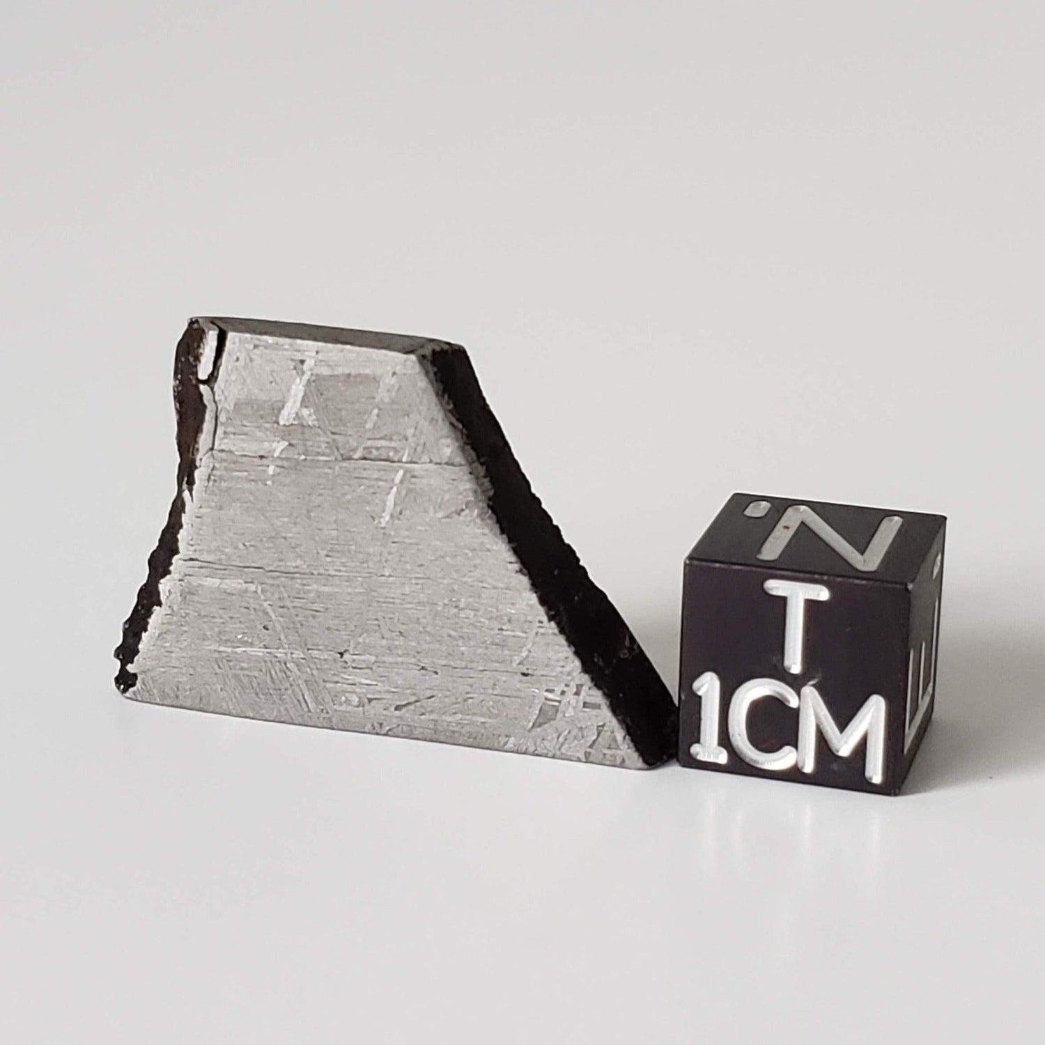  Gibeon Meteorite | 8.38 Grams | Etched Slice | Iron IVA | Namibia SO24 