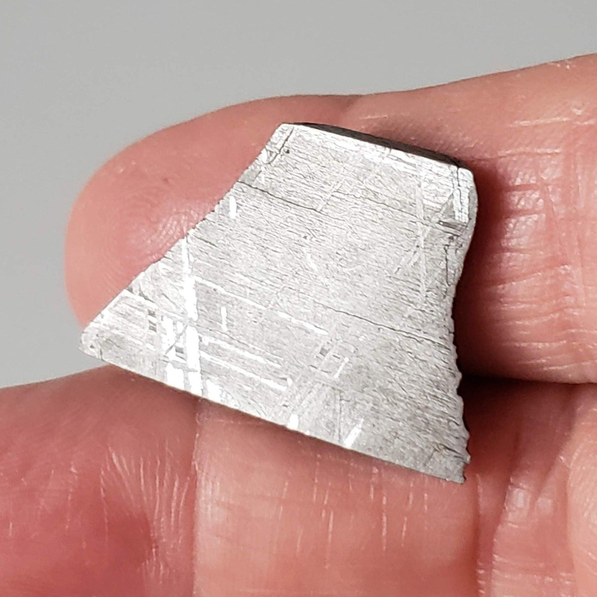  Gibeon Meteorite | 8.38 Grams | Etched Slice | Iron IVA | Namibia SO24 5