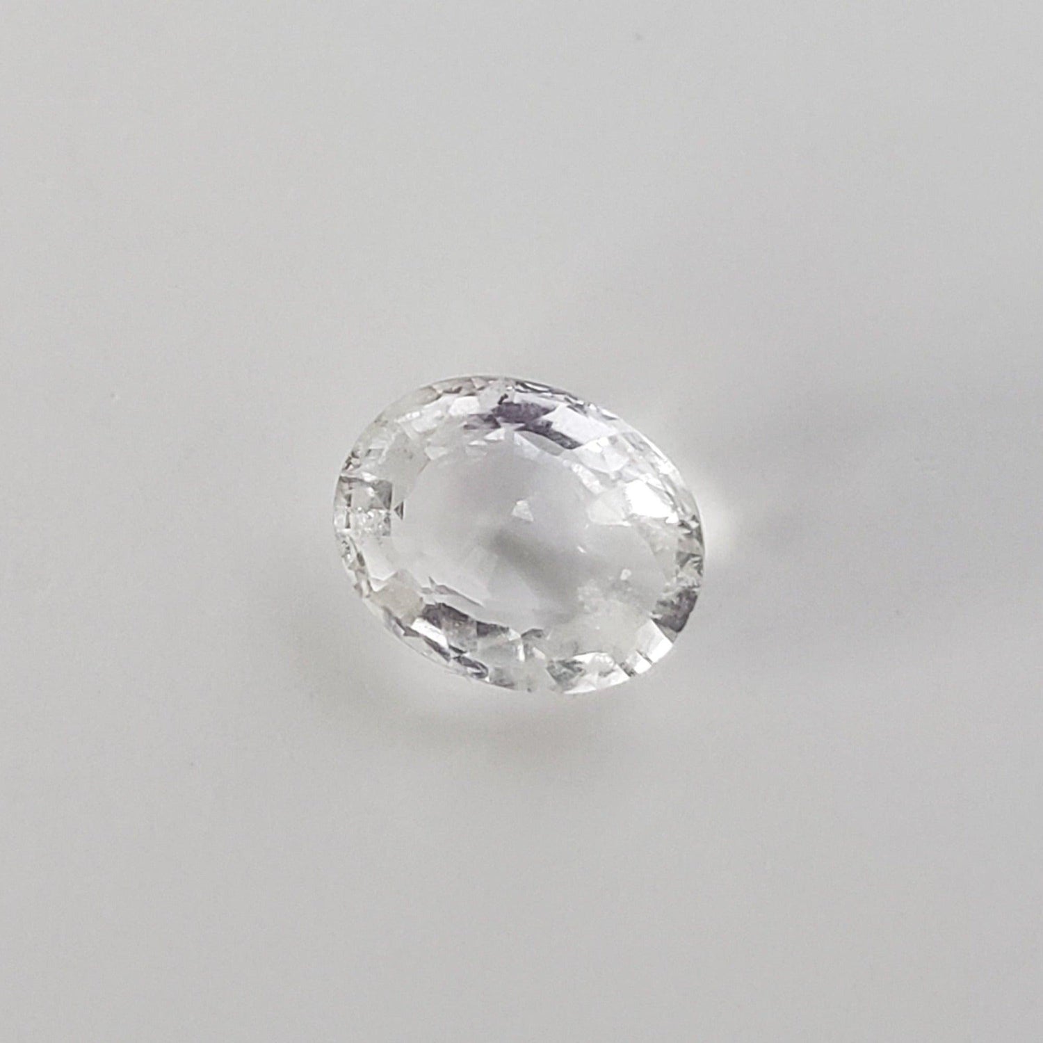  Goshenite | White Beryl | Oval Cut | Clear | 8.7x7mm 1.63ct | Brazil | SO24 