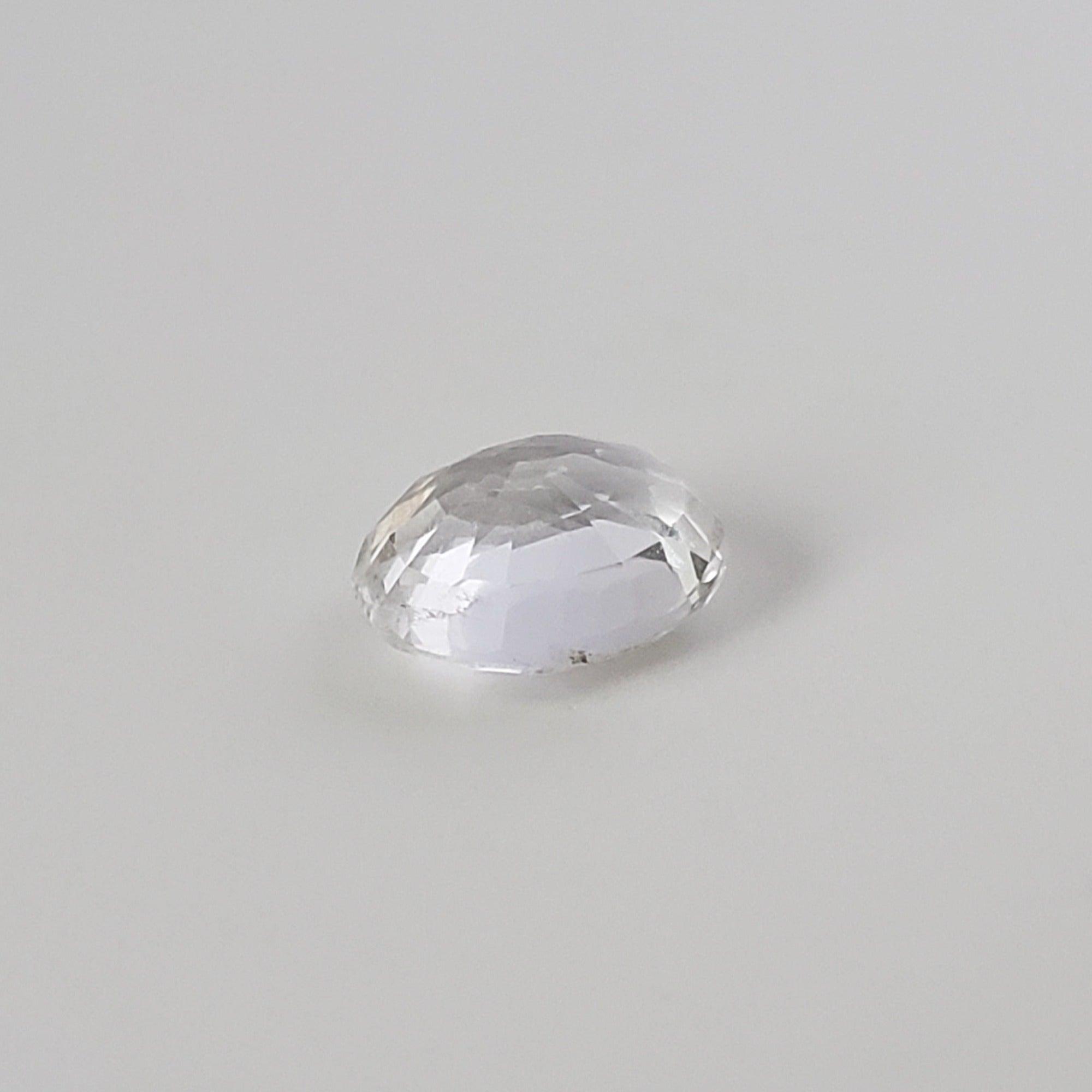 Goshenite White Beryl Oval Cut Clear