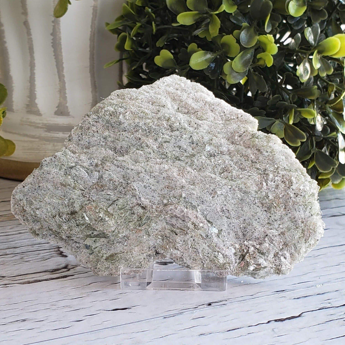  Green Mica Schist Metamorphic Rock, Muscovite, 166.3 Grams, Eastern Ontario, Canada | SO24 