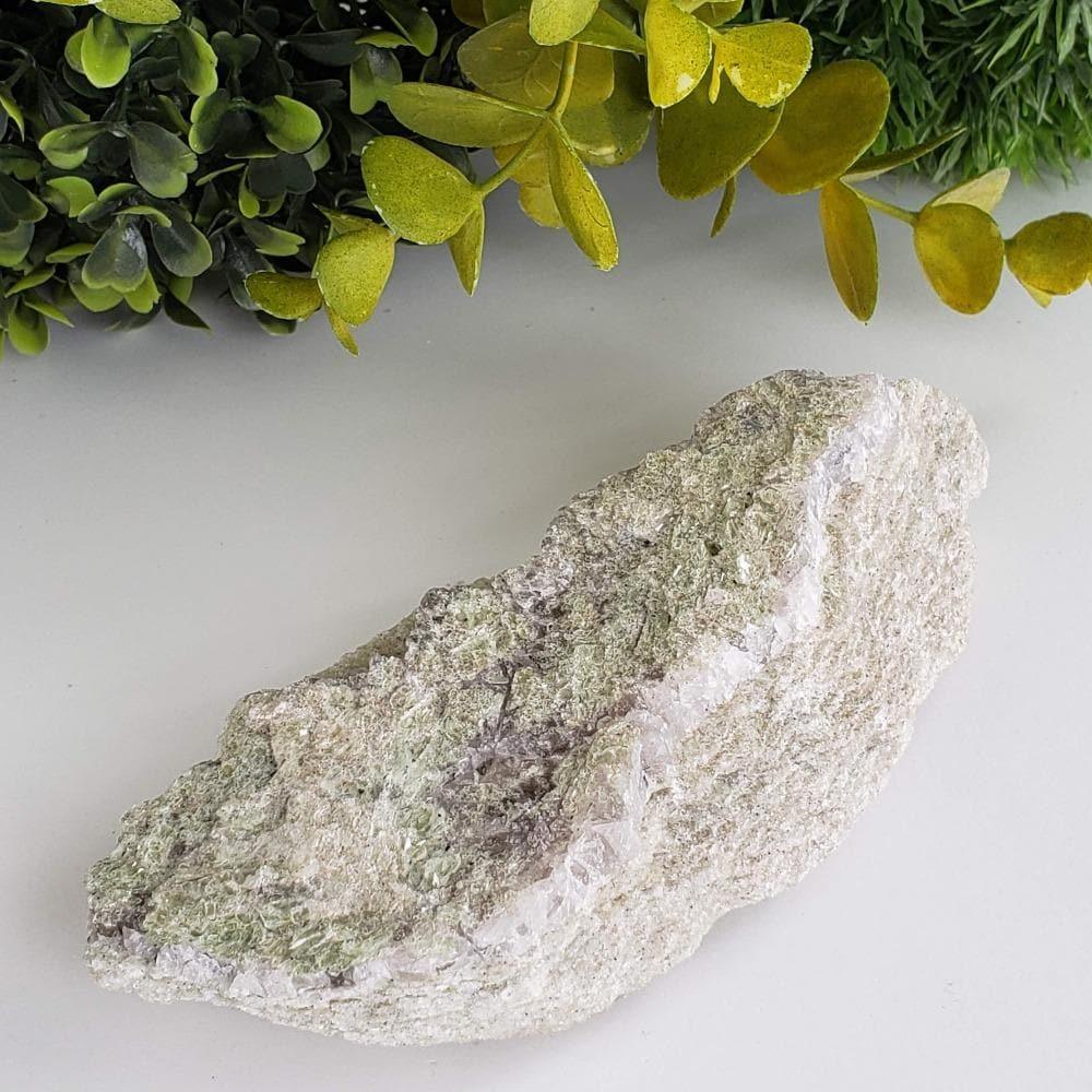  Green Mica Schist Metamorphic Rock, Muscovite, 252 Grams, Eastern Ontario, Canada | SO24 