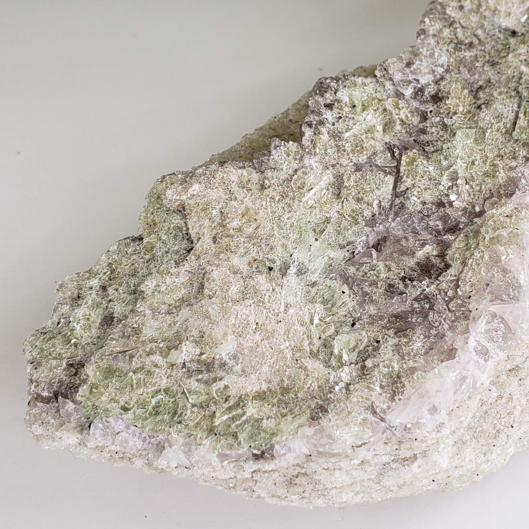  Green Mica Schist Metamorphic Rock, Muscovite, 252 Grams, Eastern Ontario, Canada | SO24 2