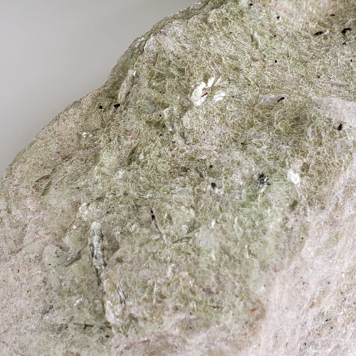  Green Mica Schist Metamorphic Rock, Muscovite, 252 Grams, Eastern Ontario, Canada | SO24 3