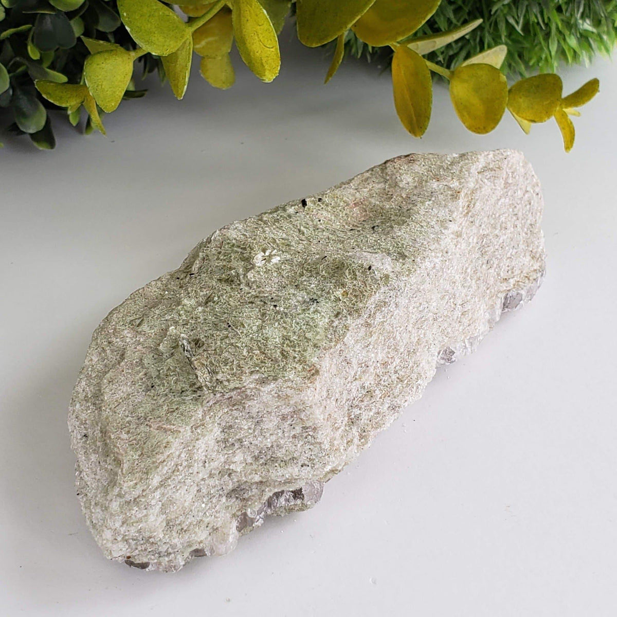  Green Mica Schist Metamorphic Rock, Muscovite, 252 Grams, Eastern Ontario, Canada | SO24 1