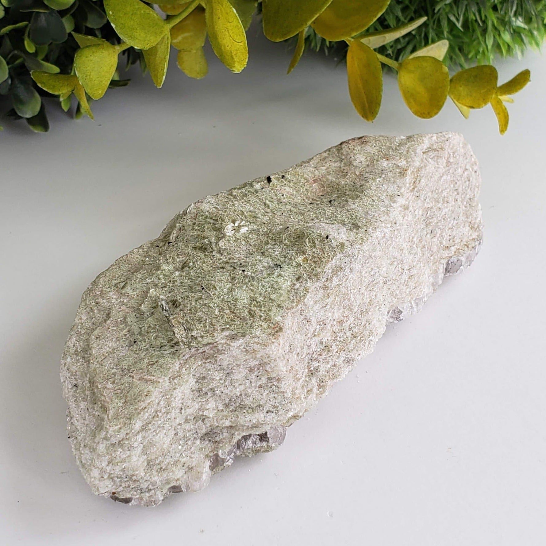  Green Mica Schist Metamorphic Rock, Muscovite, 252 Grams, Eastern Ontario, Canada | SO24 1