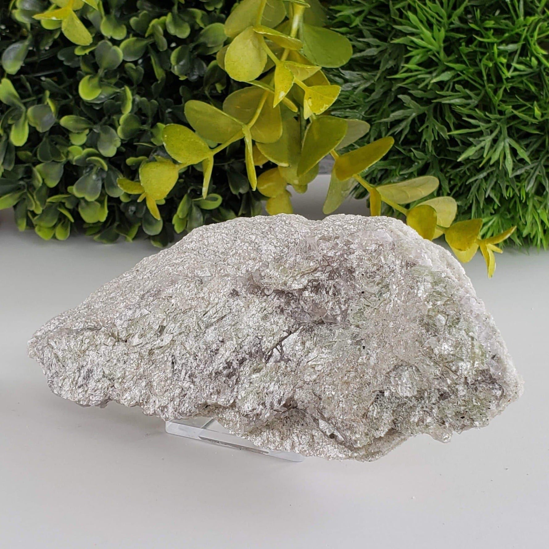  Green Mica Schist Metamorphic Rock, Muscovite, 252 Grams, Eastern Ontario, Canada | SO24 6