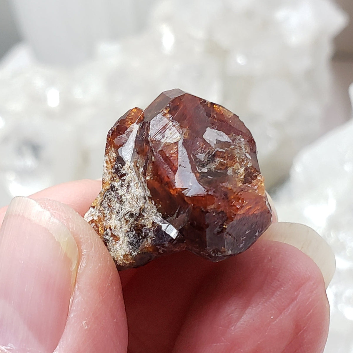  Grossular Garnet | Perky Box Thumbnail Specimen | Eden Mills, VT USA 6