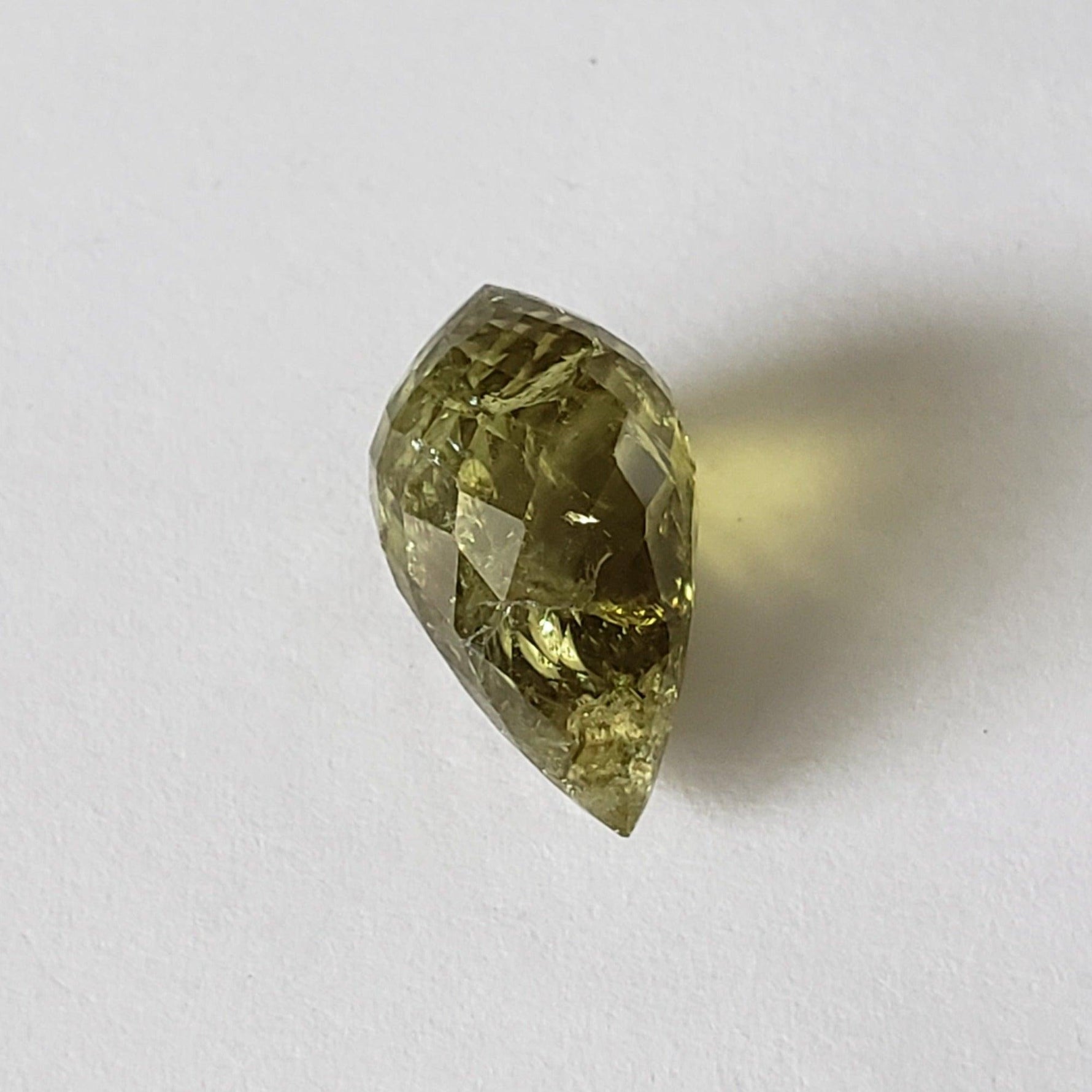  Grossular Mali Garnet | Briolette | Lime Green | 17.5x10mm 13.28ct 3