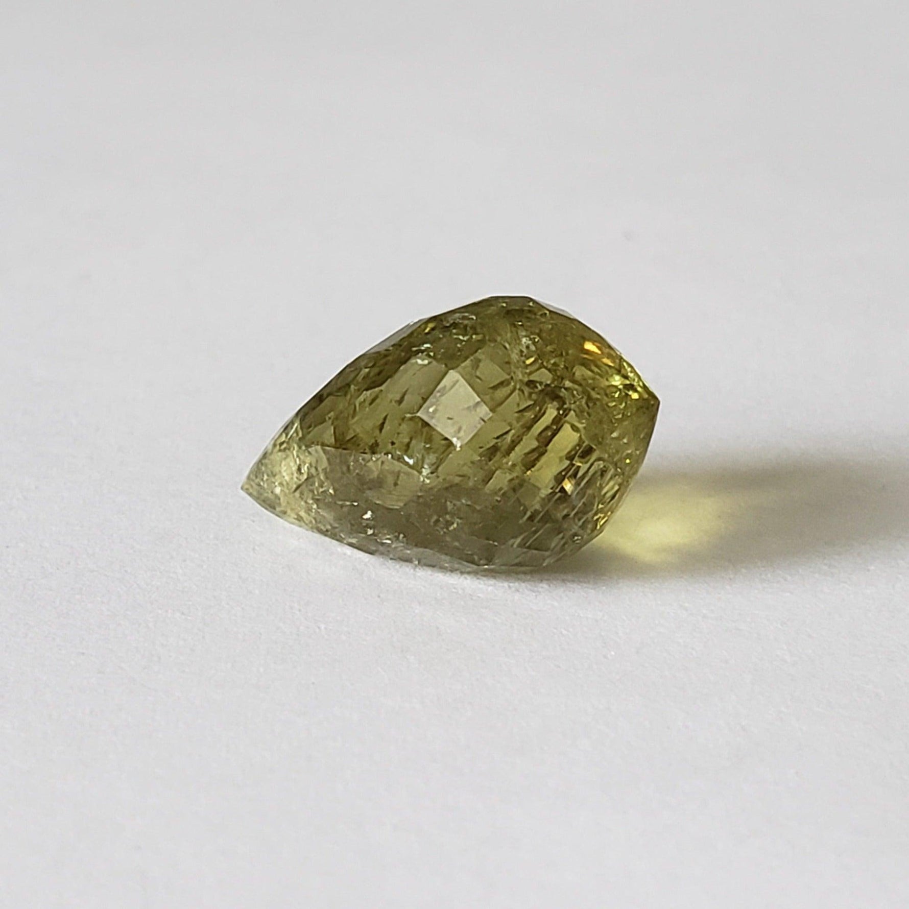  Grossular Mali Garnet | Briolette | Lime Green | 17.5x10mm 13.28ct 5