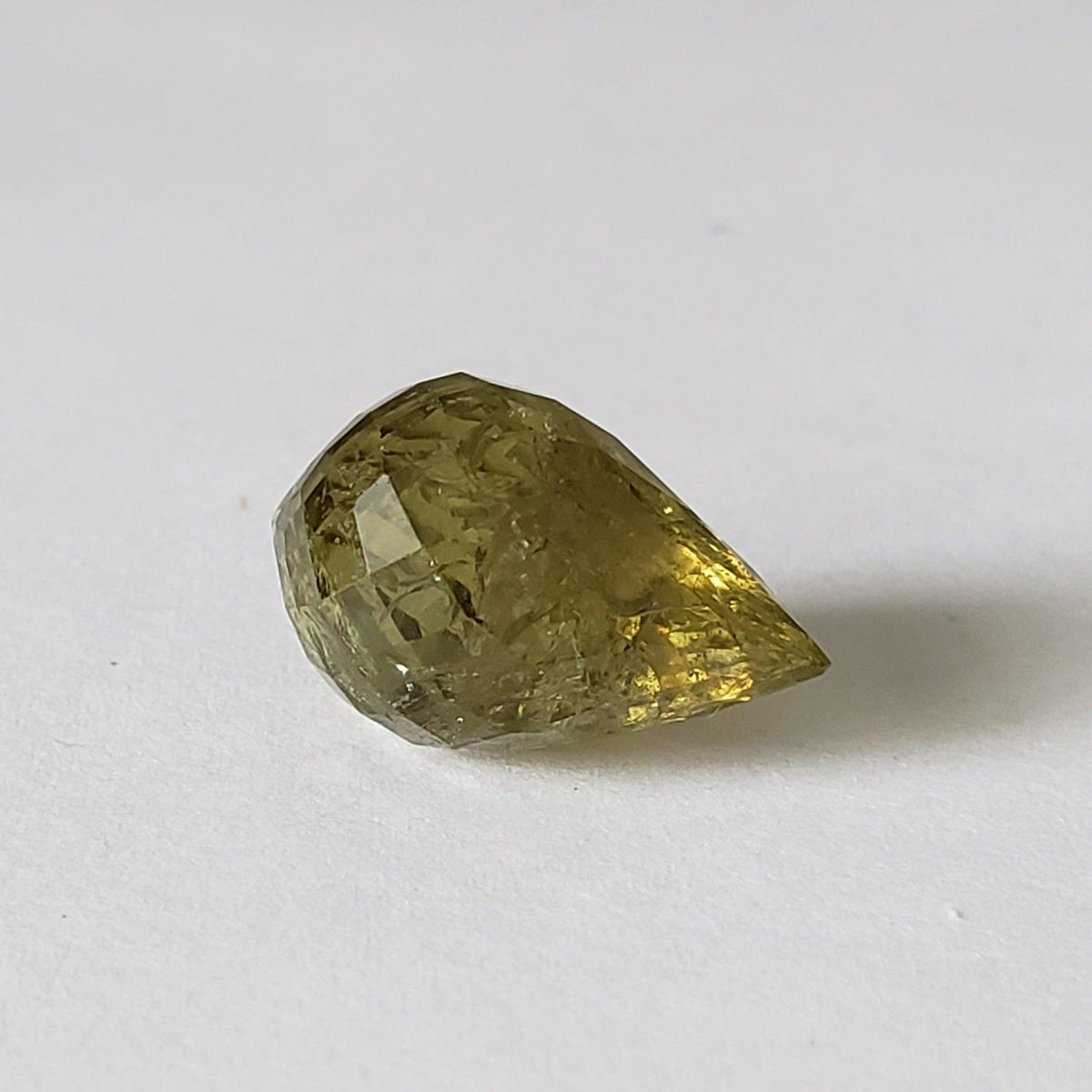  Grossular Mali Garnet | Briolette | Lime Green | 17x11mm 14.23ct 4