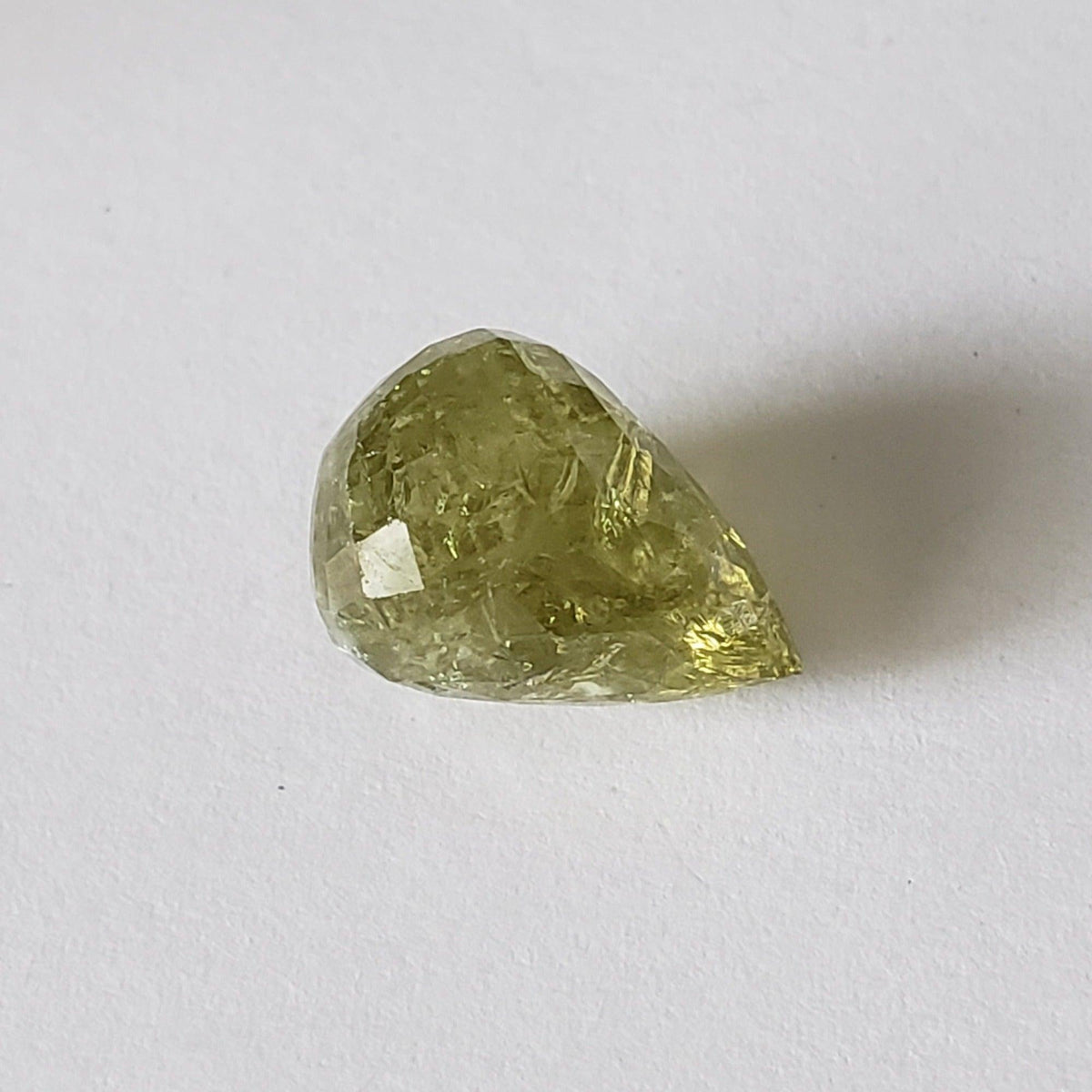  Grossular Mali Garnet | Briolette | Spring Green | 14.2x10mm 10.83ct 2
