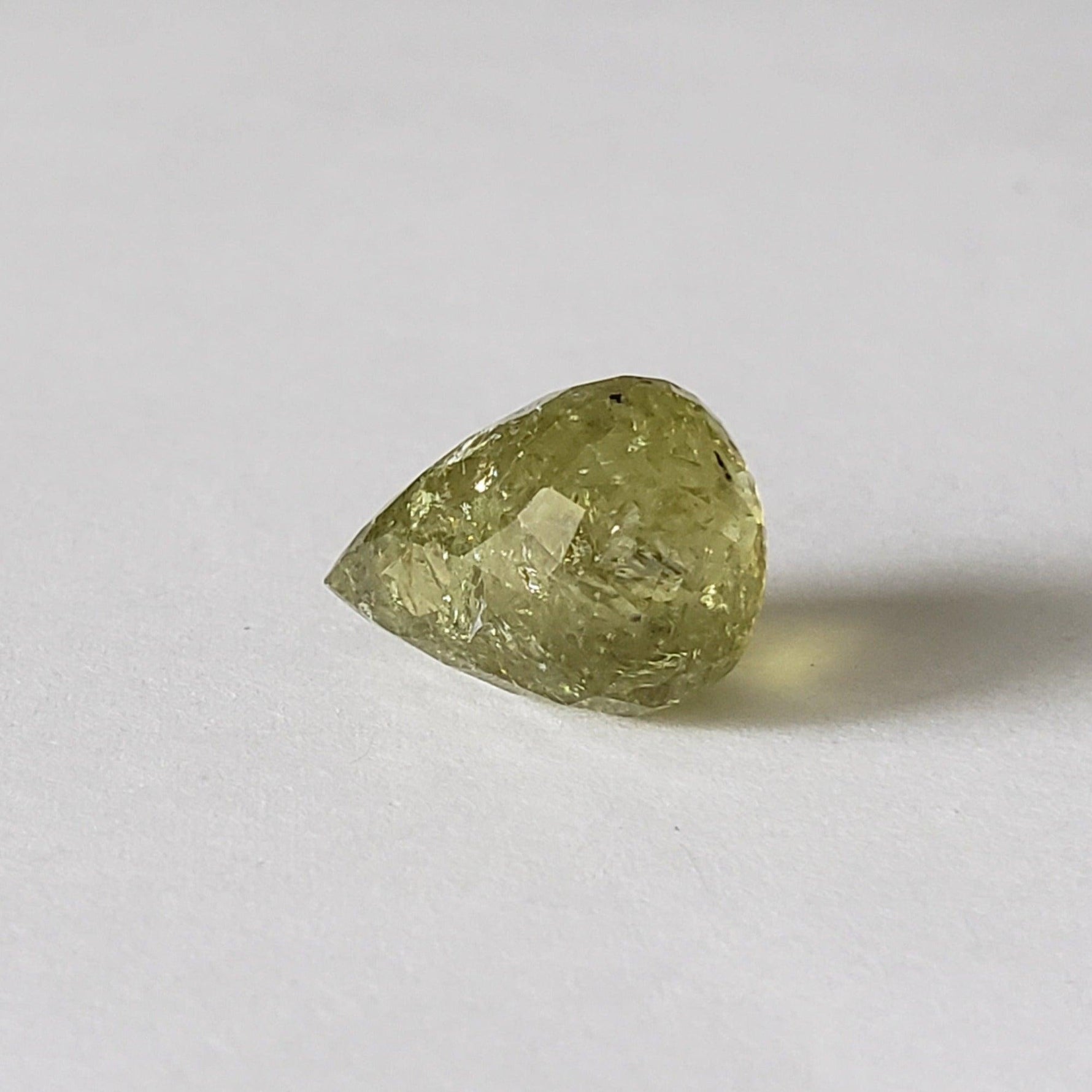  Grossular Mali Garnet | Briolette | Spring Green | 14.2x10mm 10.83ct 4
