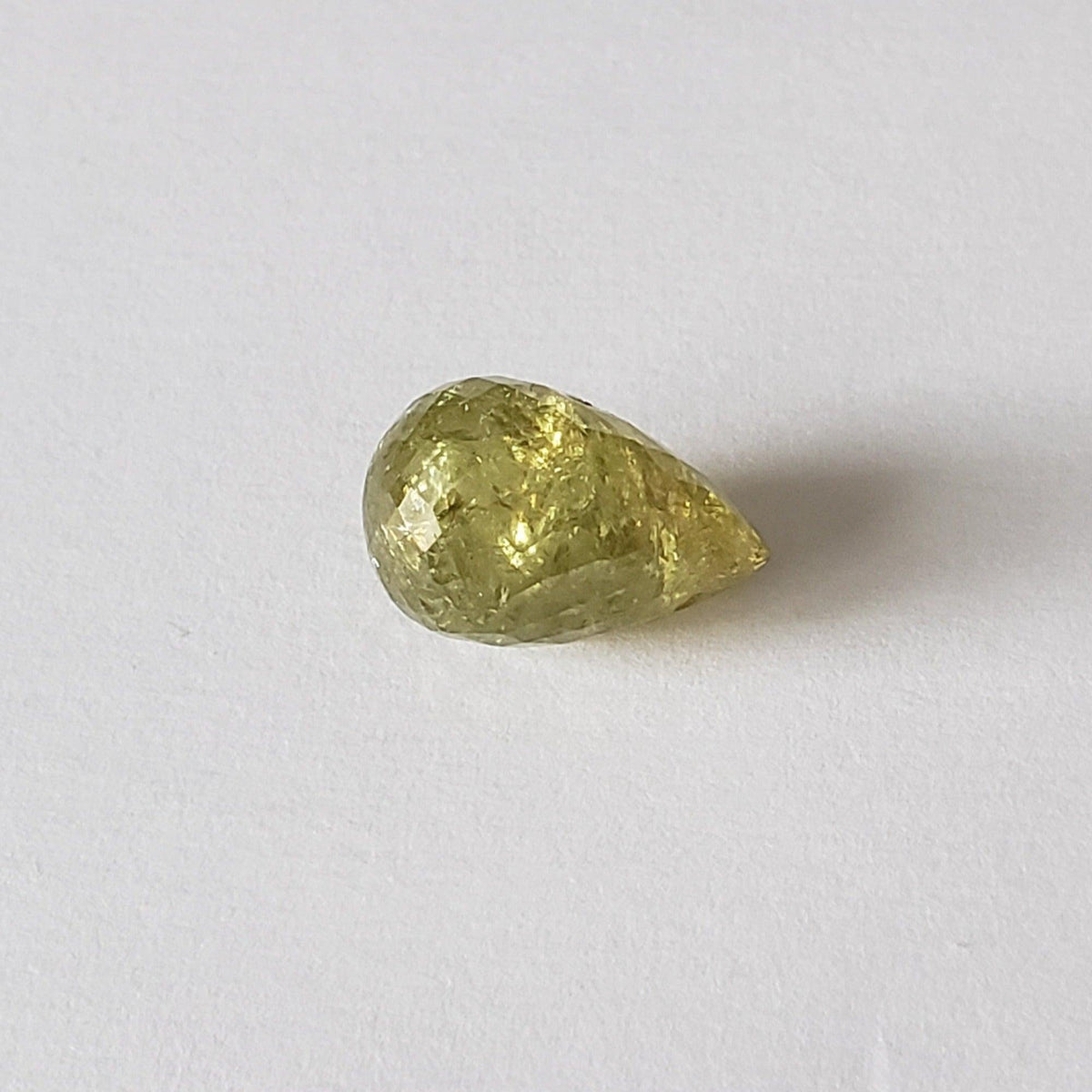  Grossular Mali Garnet | Briolette | Spring Green | 14x10m 11.27ct 2