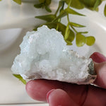  Gyrolite and Apophyllite on Prehnite Crystal | 97 gr | Mumbai, India 6