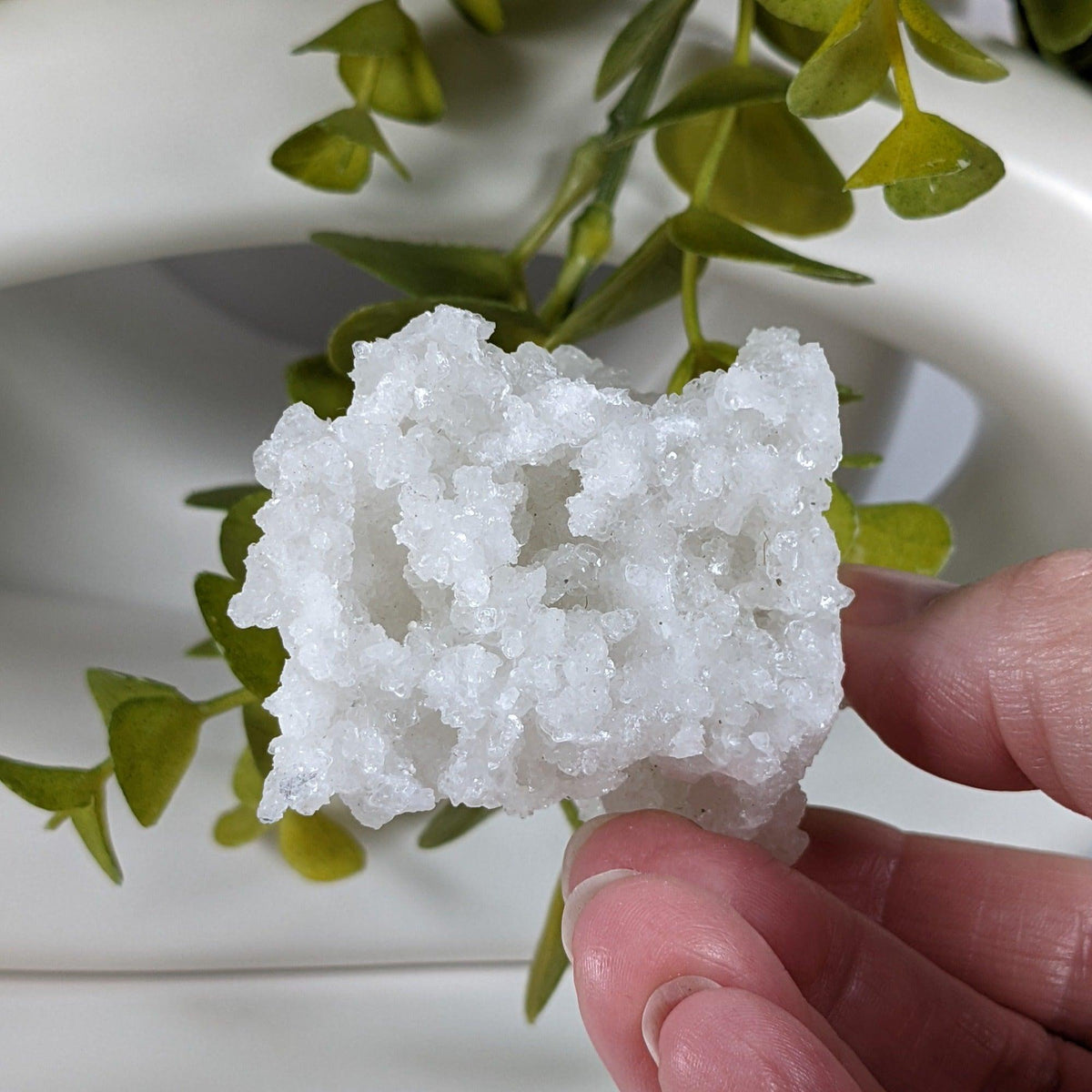  Gyrolite on Prehnite Crystal | 72 gr | Mumbai, India 3