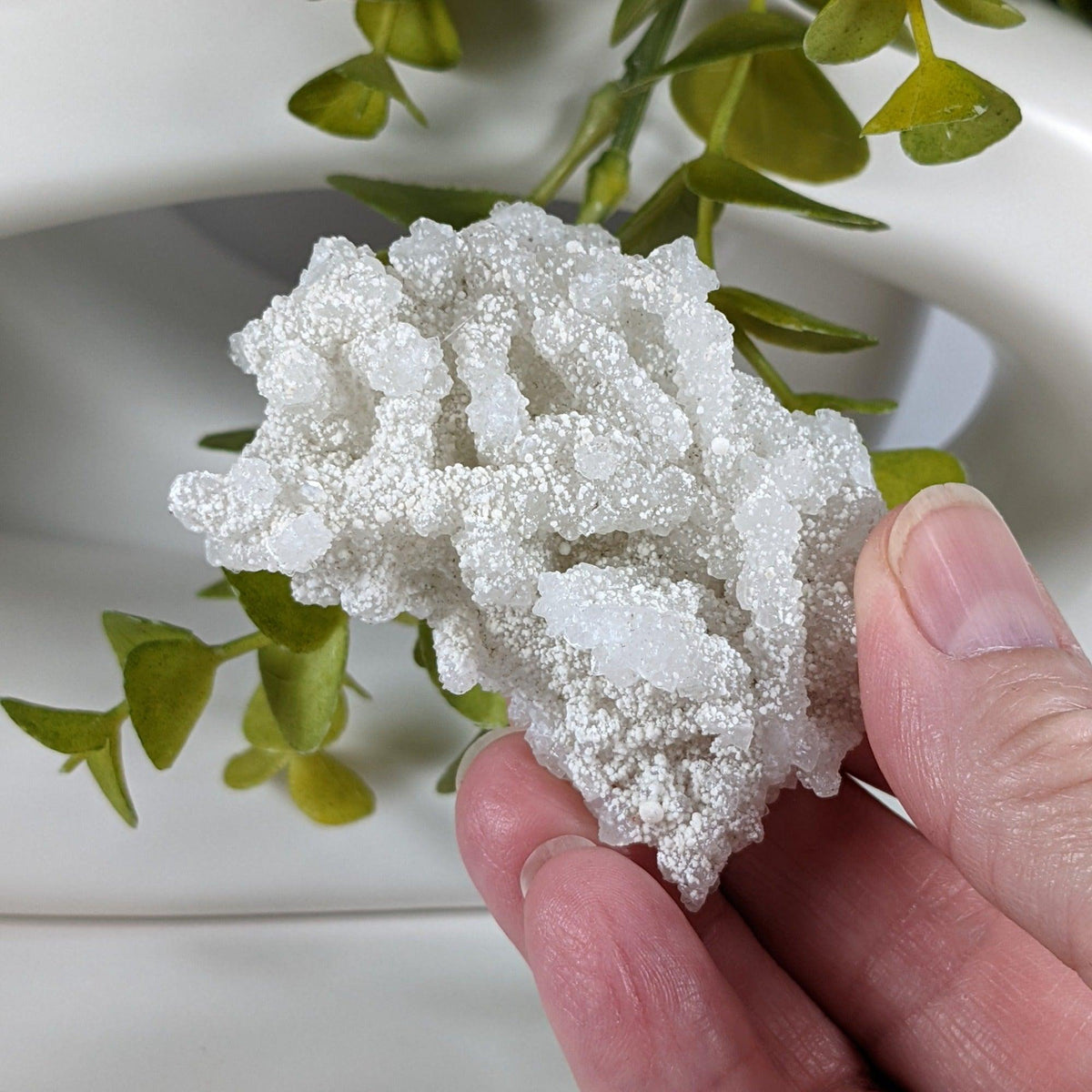  Gyrolite on Prehnite Crystal | 72 gr | Mumbai, India 8