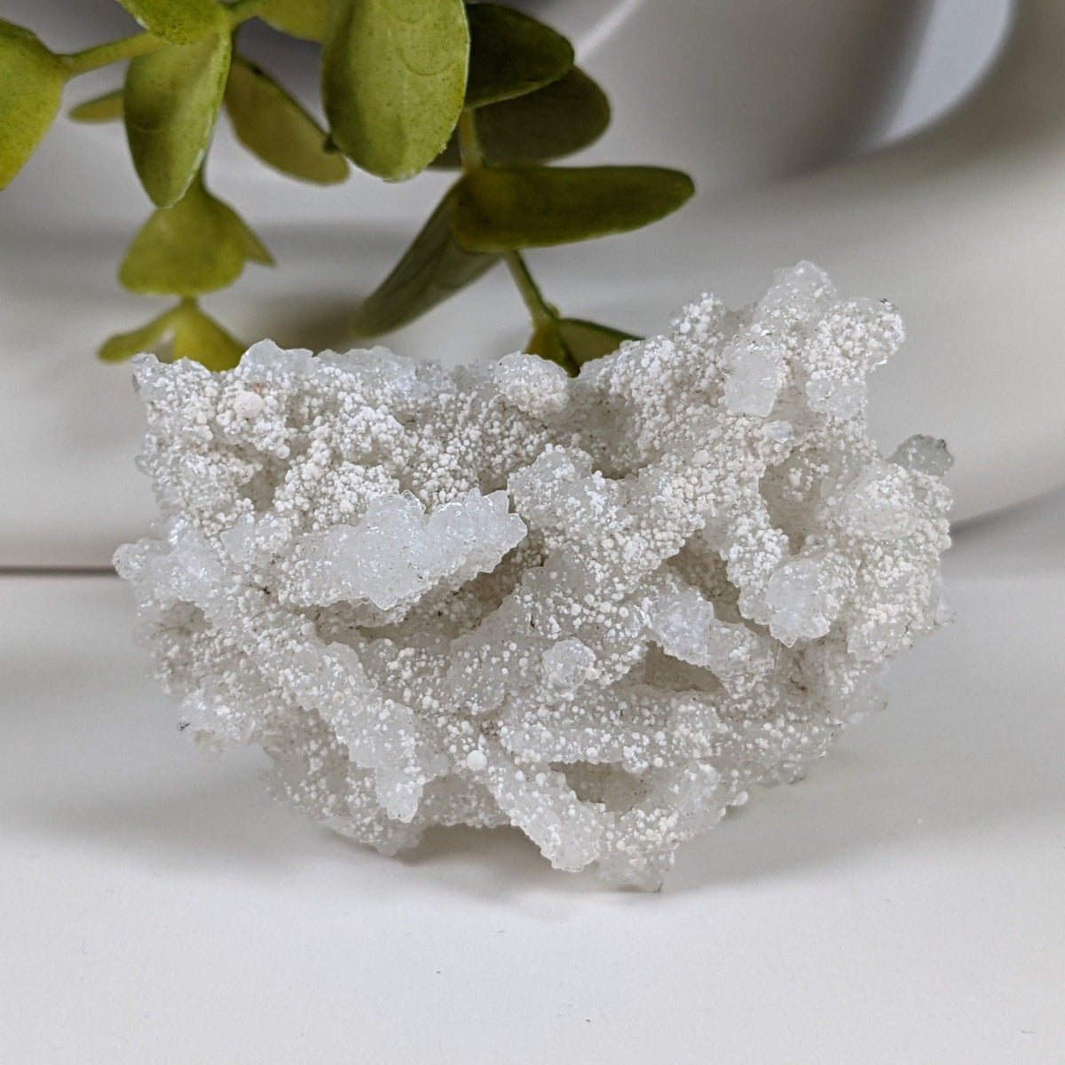  Gyrolite on Prehnite Crystal | 72 gr | Mumbai, India 9