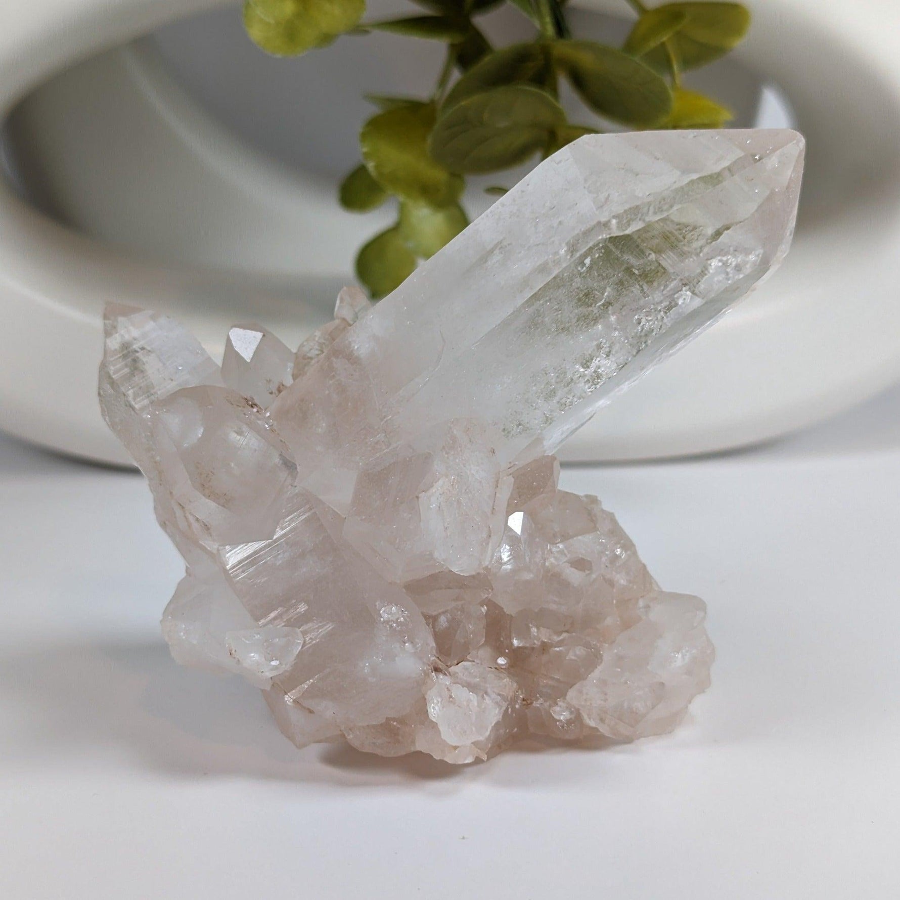  Himalayan Quartz Cluster | Large Terminated Quartz Point | 300 Grams | Kullu Valley | SO24 