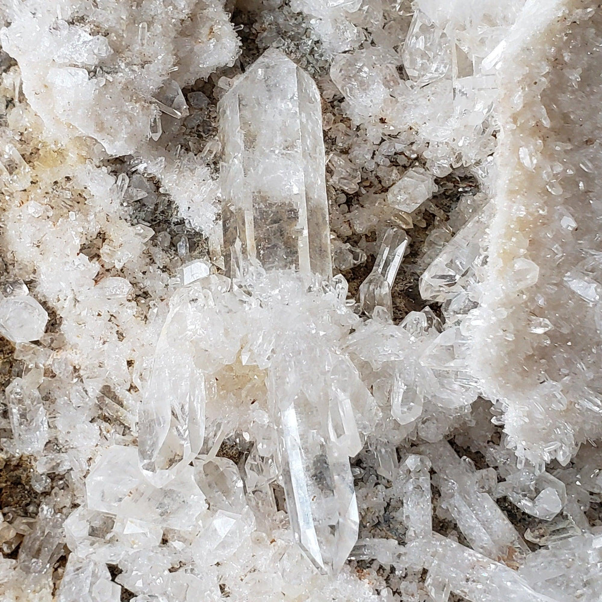  Himalayan Quartz Cluster | Multiple Clear Terminated Quartz Points | 2.4 KG | AAA Mineral 4