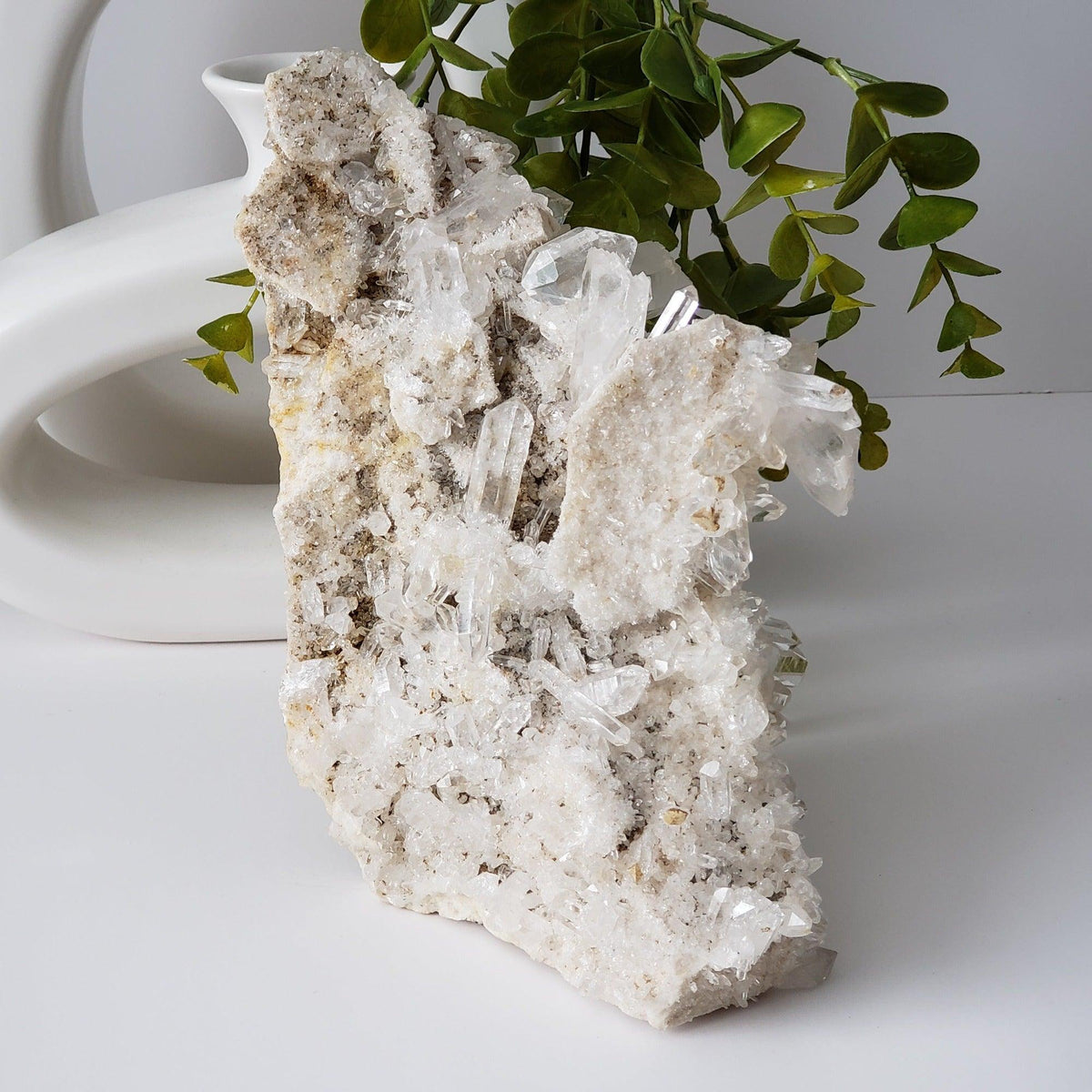  Himalayan Quartz Cluster | Multiple Clear Terminated Quartz Points | 2.4 KG | AAA Mineral 6