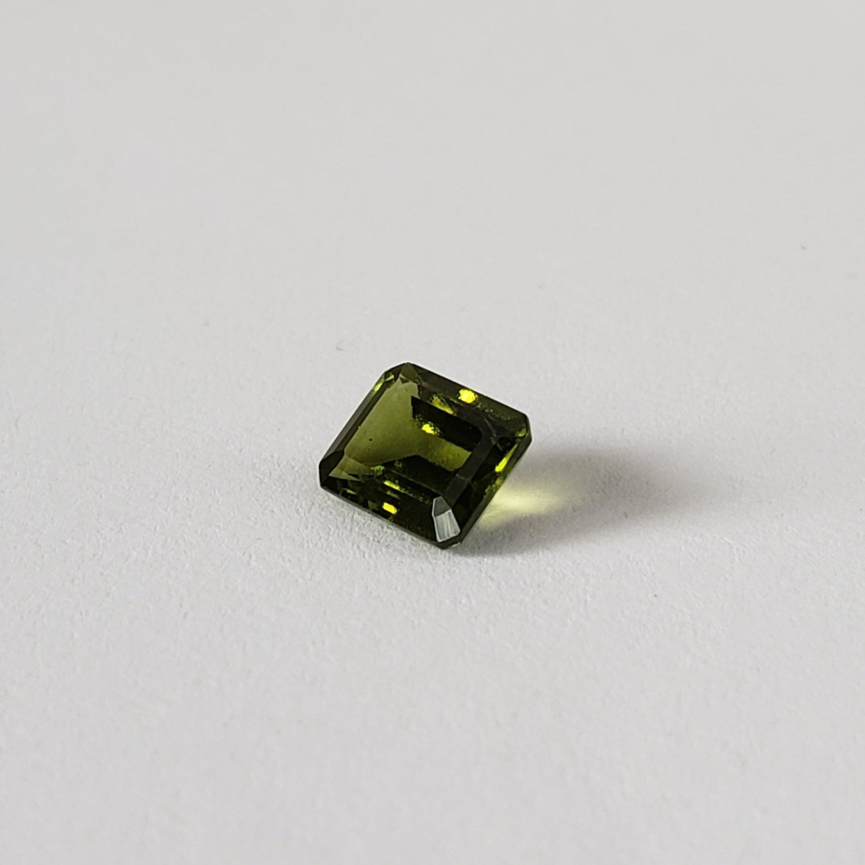 Idocrase | Green Vesuvianite | Octagon Cut | Green | 8x6mm | Canada | SO24 2