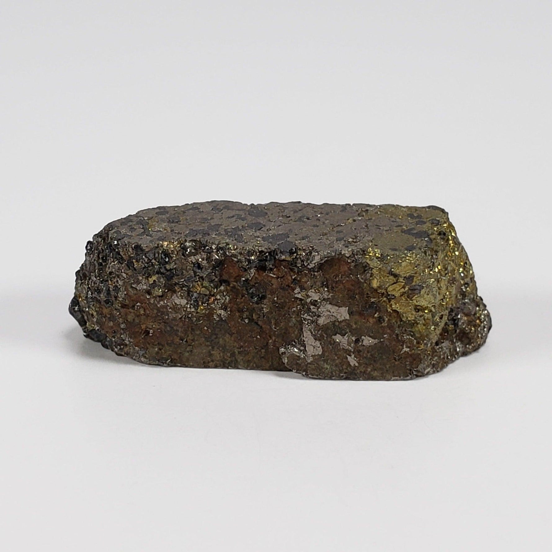  Impact Breccia Part Slice | 10.5 Grams | Metal Rich Impactite | Sudbury Structure, Canada | SO24 4